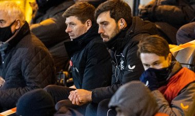 Steven Gerrard: Rangers manager sent off at Livingston