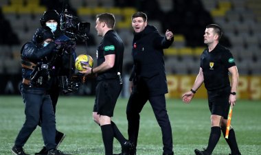 Steven Gerrard SENT-OFF over Morelos penalty decision as tensions boil over in Rangers' Livingston clash