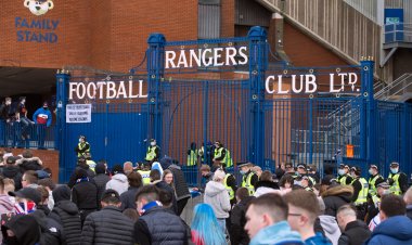 Rangers are now moments away from conquering the crown after beating St. Mirren