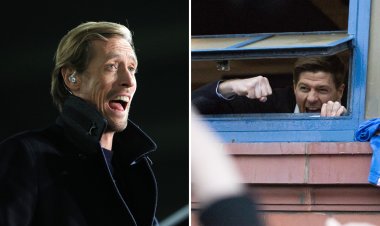 Peter Crouch hails Rangers and Steven Gerrard for 'class' dressing room scenes