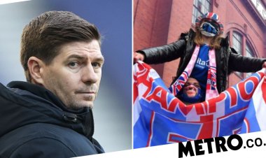 Liverpool send class message to Steven Gerrard as Rangers win SPL title