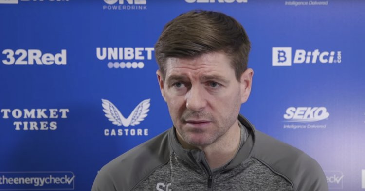 Steven Gerrard's Rangers press conference in full