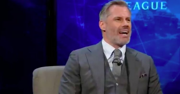 Carragher's cheeky message to Gerrard after Rangers sending off