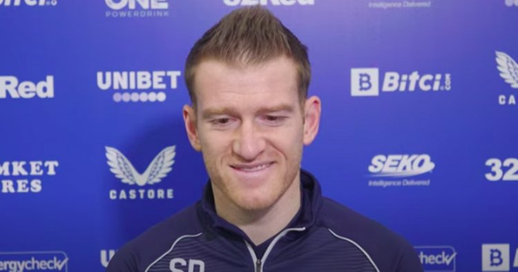 Rangers veteran Steven Davis laughs off retirement question
