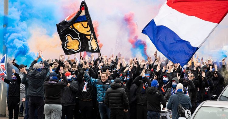 Rangers fans 'completely wrong' to gather outside Ibrox, says Douglas Ross