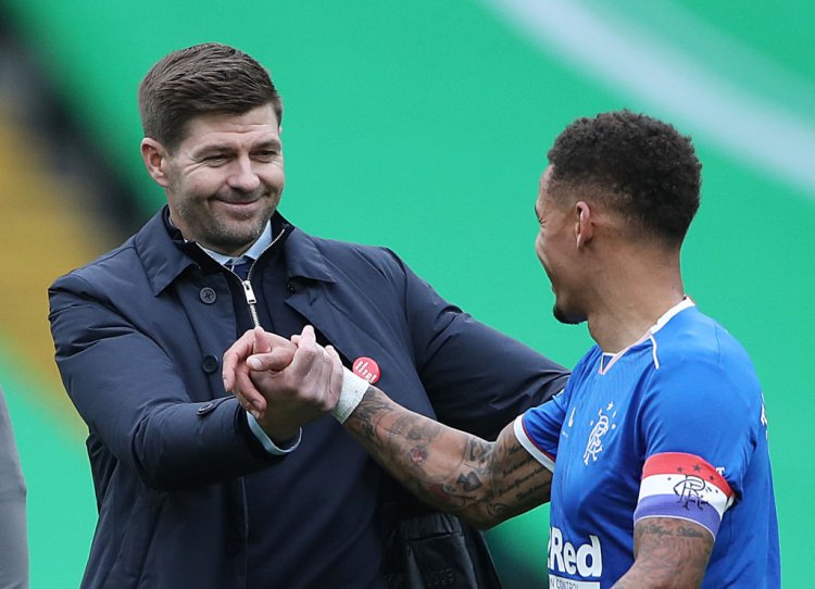 Liverpool send Rangers message after Steven Gerrard clinches title for Ibrox side