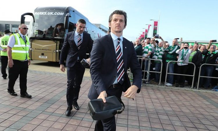 Joey Barton has reacted on Twitter to Rangers winning 55