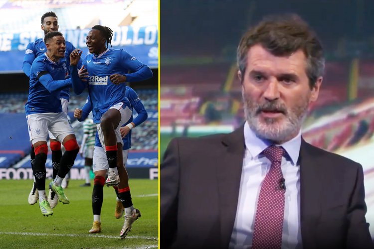 Roy Keane hilariously refuses to congratulate Rangers on Scottish Premiership win