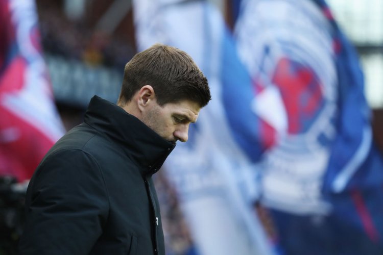 Video: Steven Gerrard takes centre stage in wild Rangers title celebrations