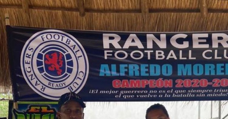 Rangers title party in Colombia as Alfredo Morelos' family celebrate league win