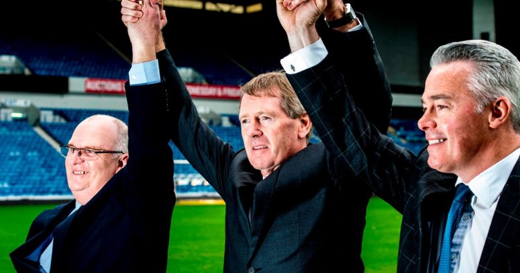 Former Rangers chairman celebrated title glory on sixth anniversary of starting