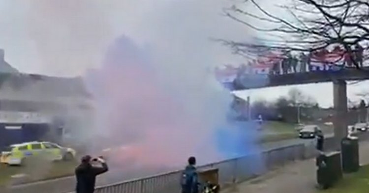 Police and local politicians have slammed football fan covid-19 rule breakers