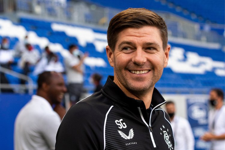 Rangers show off '55' branded aeroplane as Ibrox club jet off to Prague