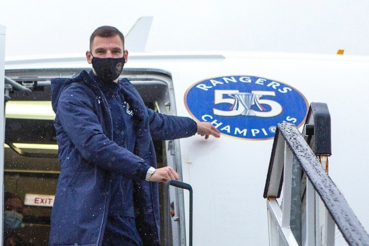 Rangers take 55th title celebrations to the skies with personalised private jet trip
