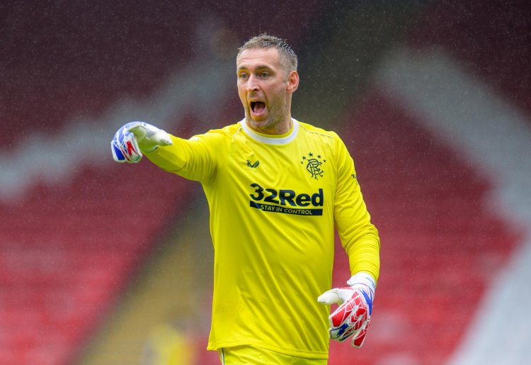 Watch: Allan McGregor's hilarious deadpan reaction to Rangers wonder-save vs Slavia Prague