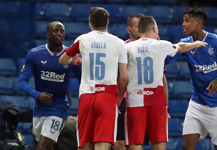 Steven Gerrard will back Glen Kamara after he was allegedly racially abused