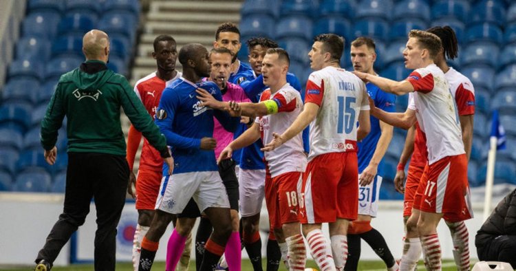 Rangers accused of 'premeditated attack' as Slavia file assault charge