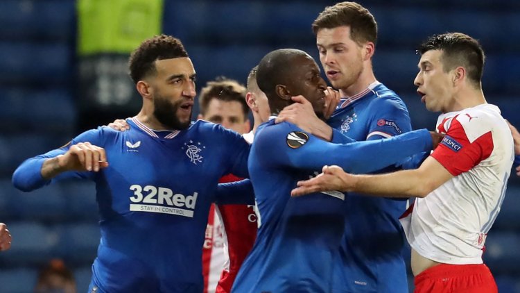 UEFA to investigate Rangers vs Slavia Prague incidents after Glen Kamara claimed he was racially abused