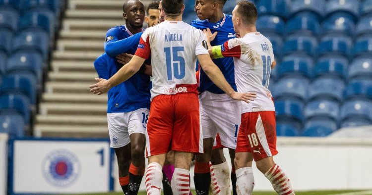 Slavia Prague file assault charge as Rangers accused of pre-meditated attack