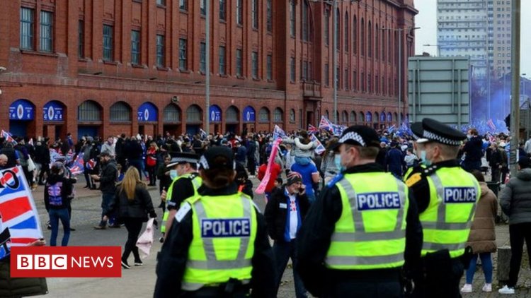 Covid in Scotland: Police test positive after Rangers celebrations