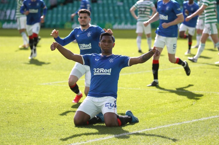 Alfredo Morelos earns draw at Celtic as champions Rangers remain unbeaten