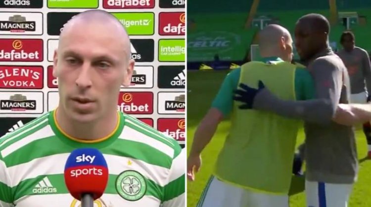 Celtic Captain Scott Brown Shows His Support For Glen Kamara With Classy Post-Match Interview