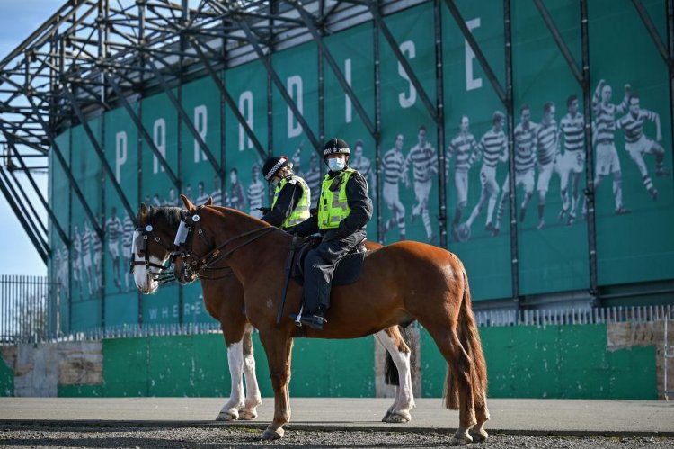 Celtic v Rangers: Police Scotland disperse ‘small groups’ after Old Firm derby
