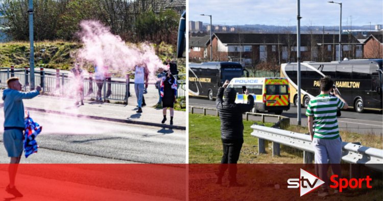 ‘Majority of fans’ thanked after huge Old Firm police presence