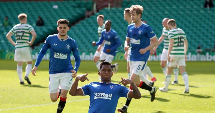 Rangers dressing room 'buzzing' after Alfredo Morelos broke Celtic duck