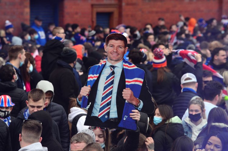 Rangers fans loving it as fellow supporters leave their mark at Celtic Park on Old Firm day | Rangers News