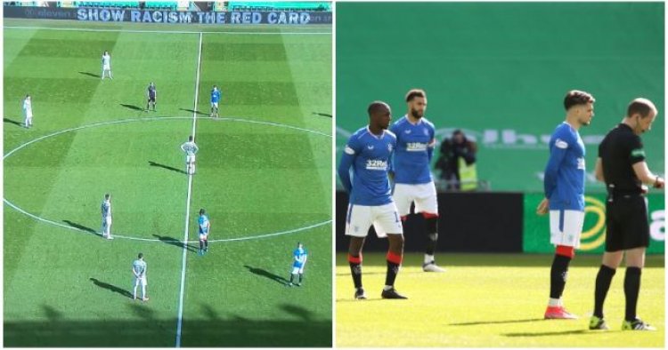 Both Celtic and Rangers refuse to take the knee during Old Firm derby | The Irish Post