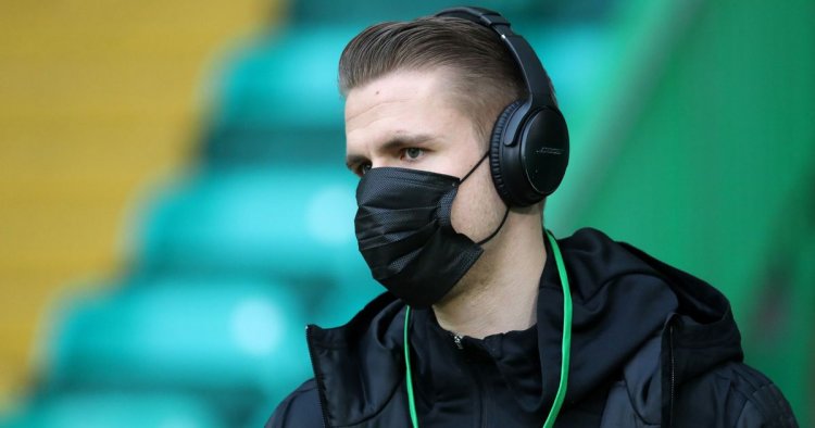 Kris Ajer claims he's had his best season for Celtic and snubs future question