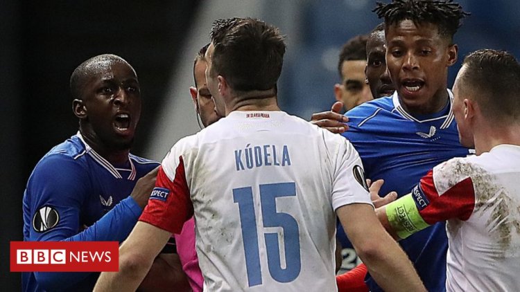 Police probe 'racist abuse' during Rangers Europa League match