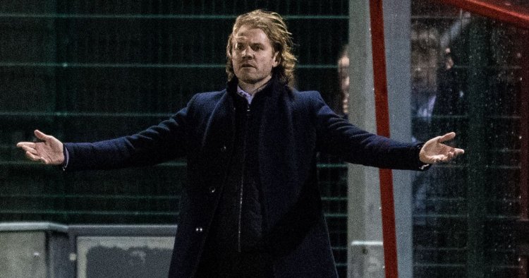 Hearts boss Robbie Neilson is running out of 'credit in the bank'