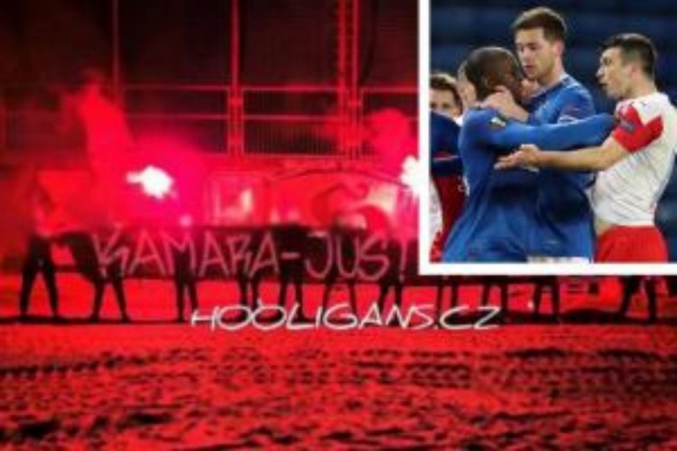 Slavia Prague issue update on racist banner shared by 'ultras'