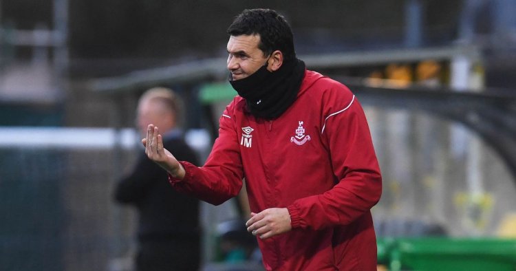 Rangers loanee Wright's stunning save was defining moment, says Airdrie boss