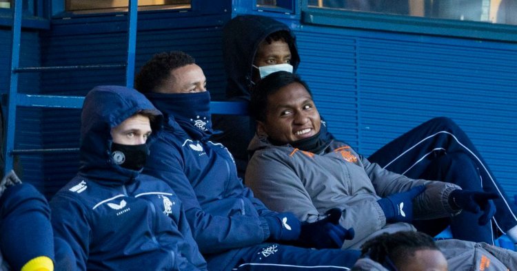 Alfredo Morelos shows cheeky side as Rangers star winds up James Tavernier