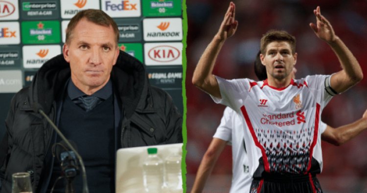 Brendan Rodgers Does Not Agree With Gerrard Comments On Infamous Chelsea Defeat