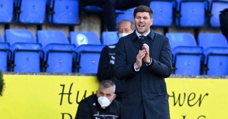 Steven Gerrard says St Johnstone could have had two penalties vs 'lucky' Rangers