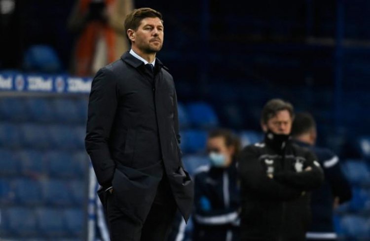Steven Gerrard launches self-criticism of cup record as Rangers manager after St Johnstone defeat