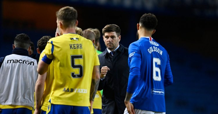 Steven Gerrard fumes over Rangers fatal error