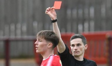 McKee sent off for 'homophobic language'