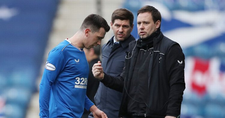 Ryan Jack injury update as Rangers star tells fans 'all focus on 56'