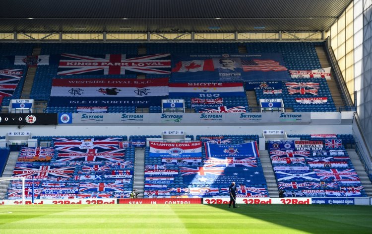 Rangers fans love Burj Khalifa moment