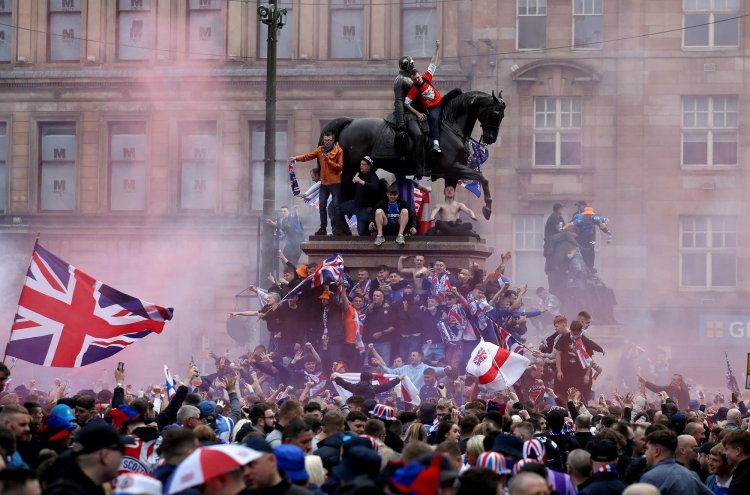 Making clubs liable for supporter actions 'on the table' in wake of Rangers fans' riots, says Humza Yousaf