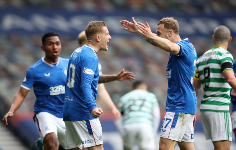 Gerrard and Leeds star send Instagram messages to Rangers midfielder Davis