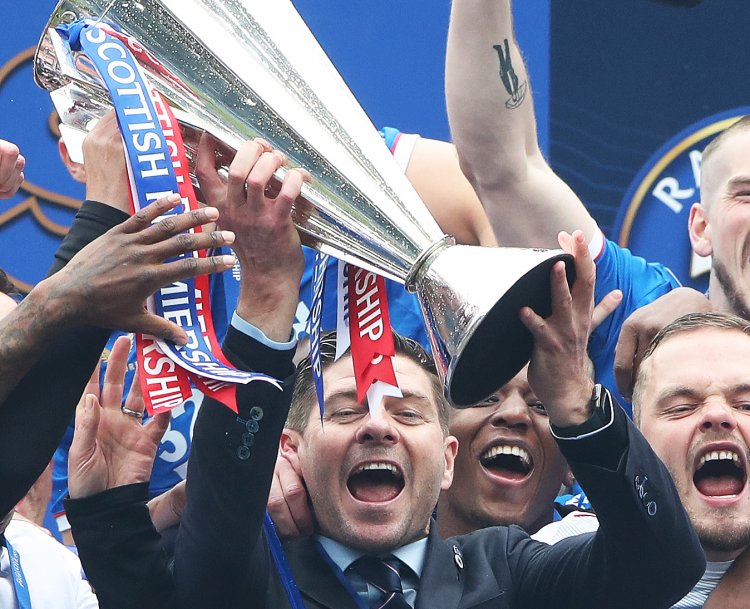 Steven Gerrard reflects on emotional Rangers title win