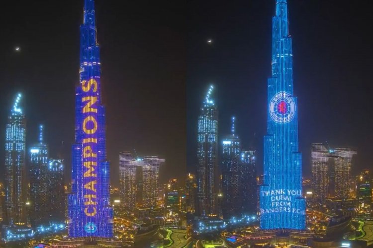 Kind-hearted Rangers fans raise £6500 for good causes after Dubai title tribute